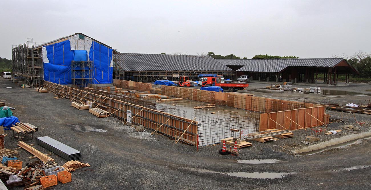 新庁舎工事
